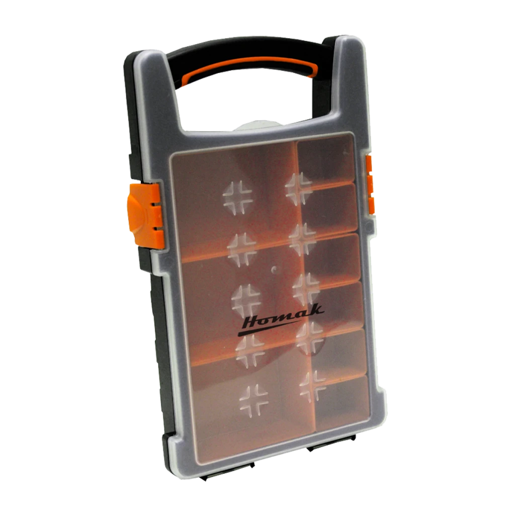 Homak Plastic Tool Storage with 9 Removable Bins (HA01109225) — product image 2