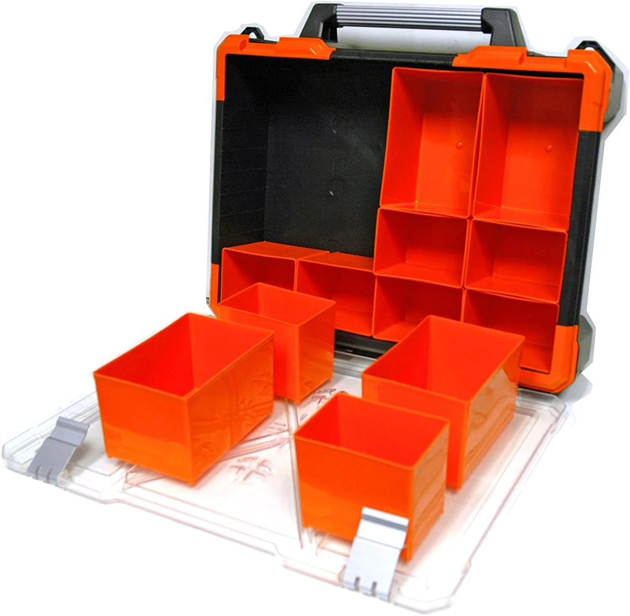 Homak 12-Bin Portable Plastic Tool Storage Organizer (HA01112019) — product image 2