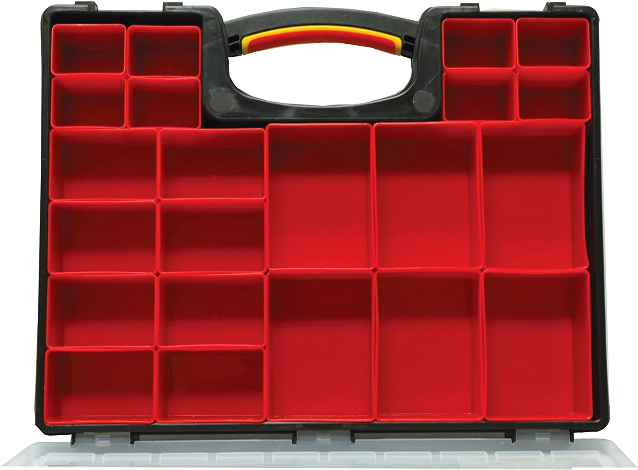 Homak Plastic Tool Storage with 22 Removable Bins (HA01122238) — product image 2
