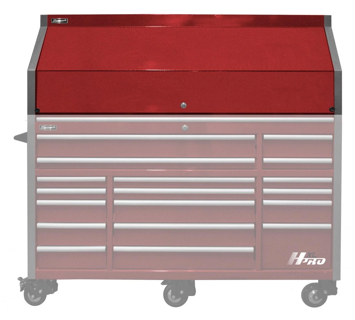 Homak 72 in. HXL Canopy, Red (HX02072003) — product image 2