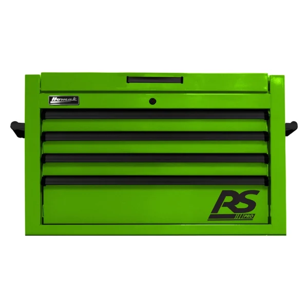 Homak 36" RS PRO 4 Drawer Top Chest, Lime Green (LG02036040)