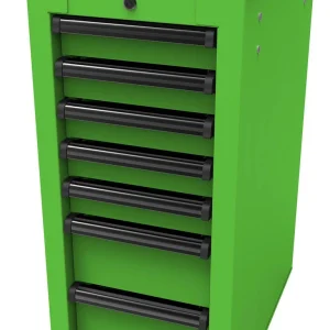 Homak RS Pro Lime Green Side Tool Cabinet 14.5" W x 24" D x 33" H (LG08014070)