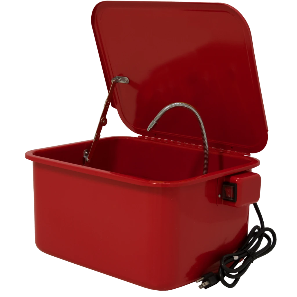 Homak 3.5 Gallon Portable Parts Washer with Drain and Lid (RD00803180) — product image 2