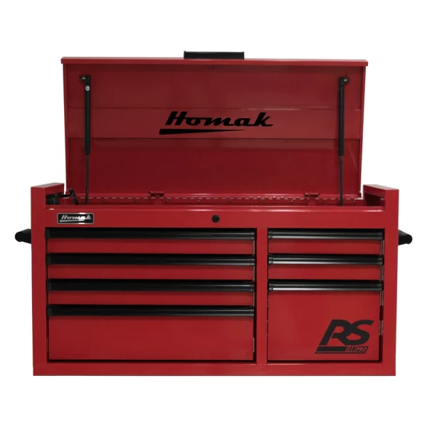 Homak RS Pro Red Top Chest, 41" x 24" x 21" (RD02004173)