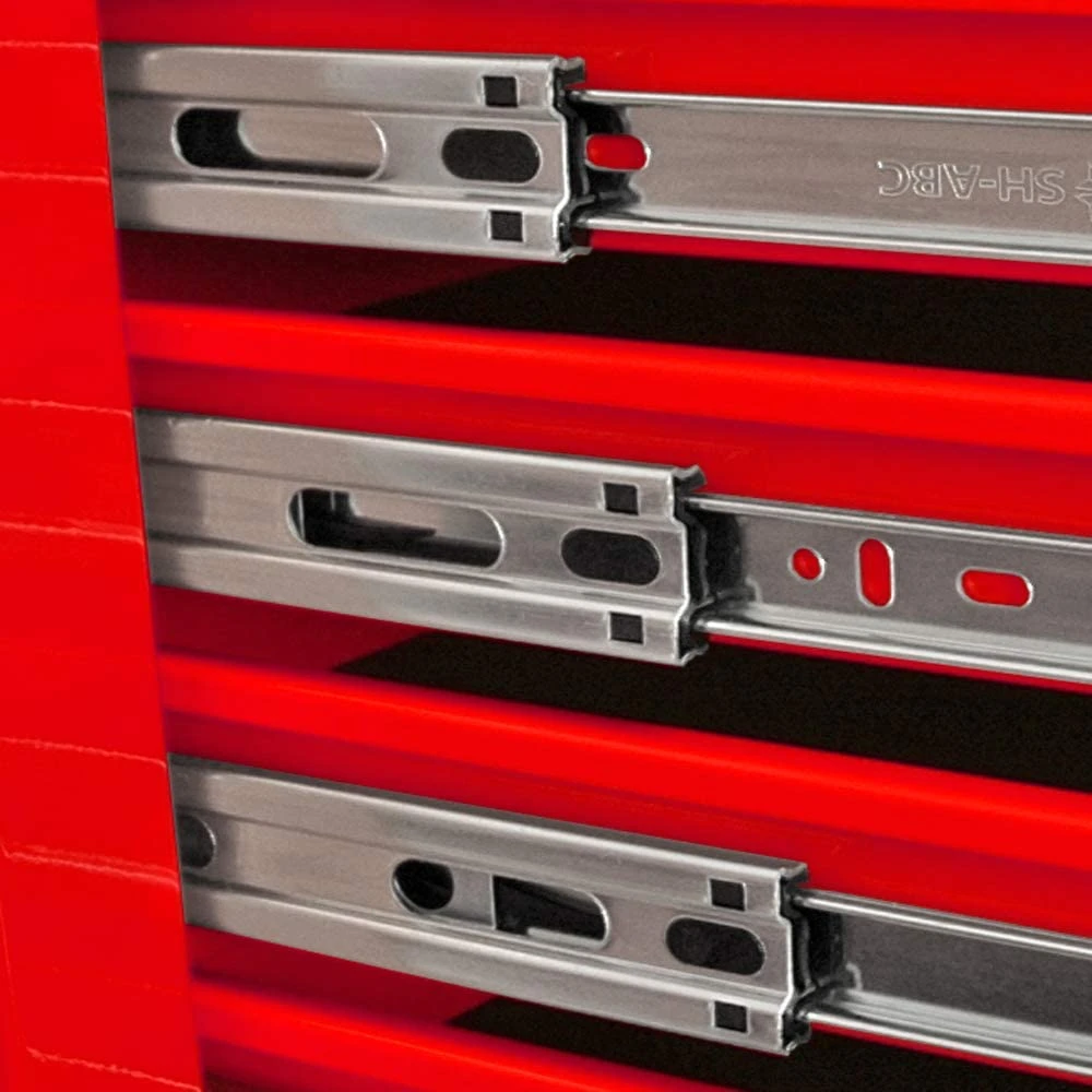 Homak PRO II Series 36" 5-Drawer Top Chest Red (RD02036052) — product image 3