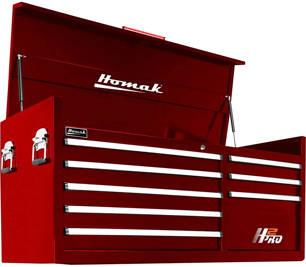 Homak H2PRO 56-Inch Tool Chest - Red (RD02056072)