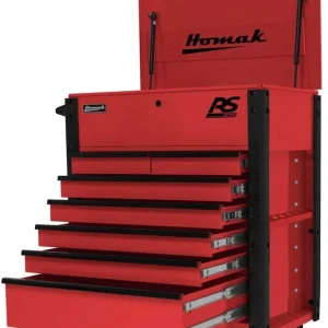 Homak 7 Drawer Tool Cart 35" RS Pro Series - Red (RD06035247)
