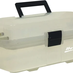 Homak 13" Transparent Plastic Hand Carry Toolbox (TP00113067)