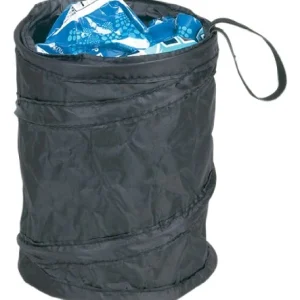 Hopkins Go Gear Pop-Up Trash Can, 2-Piece Pack (TRASH-BLA-2PK)