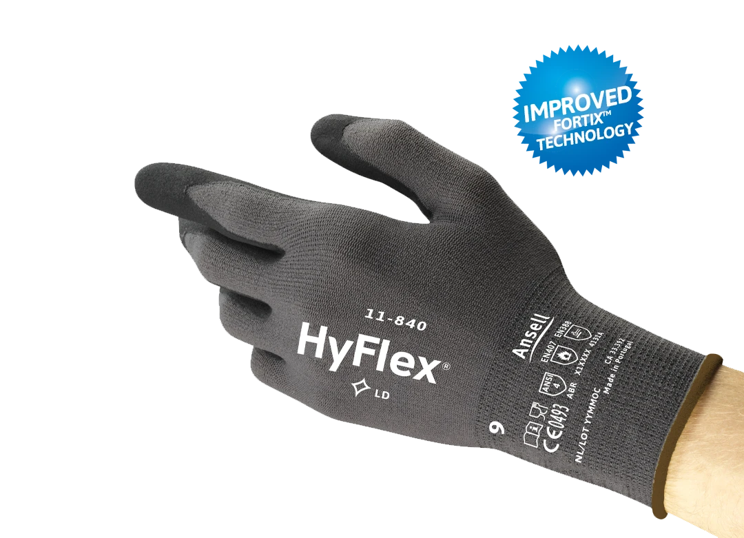HyFlex Micro-Foam Nitrile Coated Gloves (11-840)