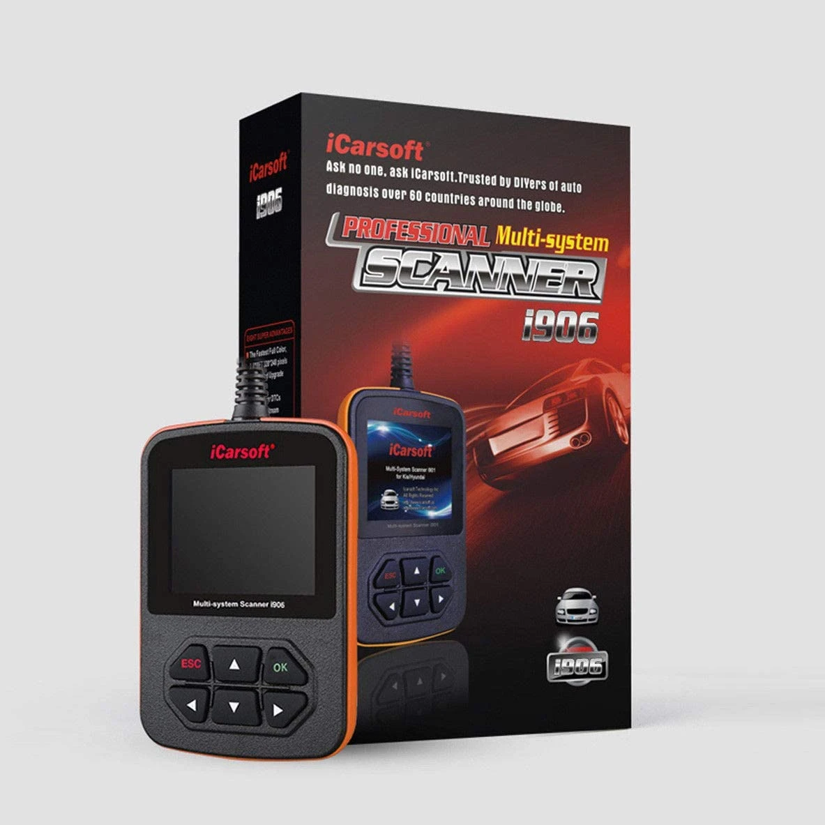 iCarsoft Multi-System Scanner for Volvo/Saab (I906) — product image 4
