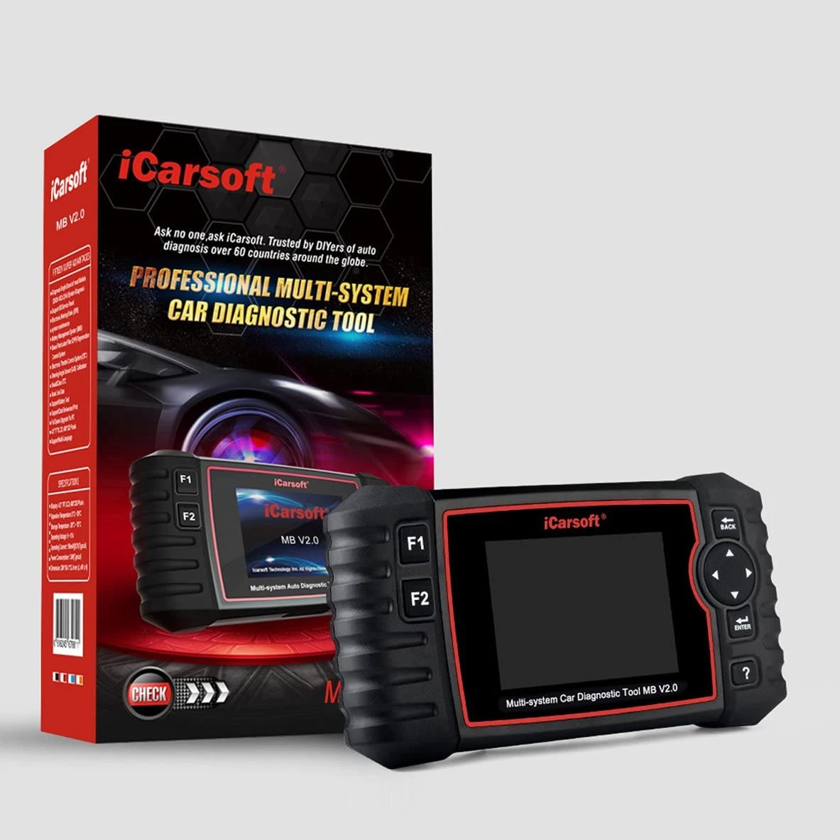 iCarsoft Diagnostic Tool for Mercedes-Benz/Sprinter/Smart (MBV2.0) — product image 4
