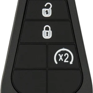 Ilco Chrysler 4-Button Key Replacement Pod (POD-LAL-4B2)