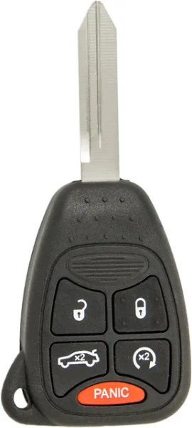 Ilco Chrysler 5-Button Remote Head Key w/ Trunk (RHK-CHRY-5B2)