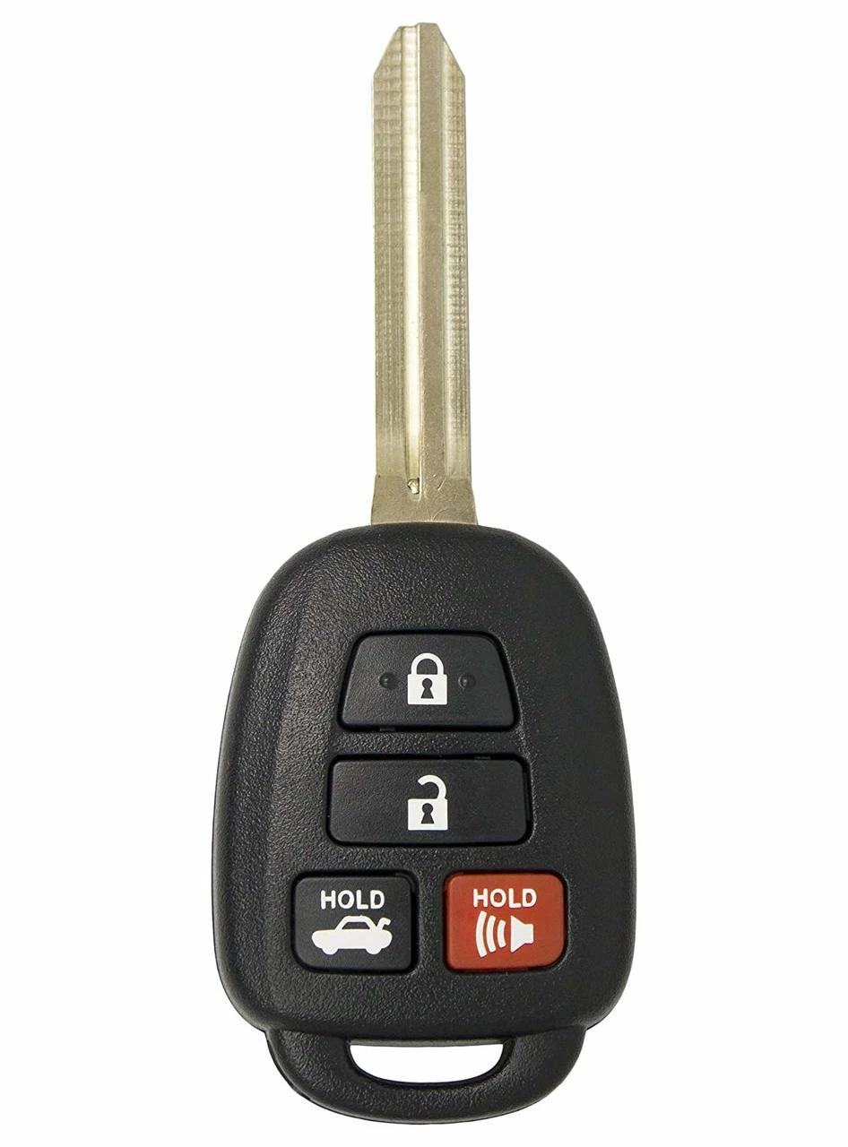 Ilco RHK-TOY-4BH Toyota 4 Button Remote Head Key (H Transp.) (NL)