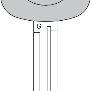 Ilco TOY44G-PT Toyota G Transponder Key