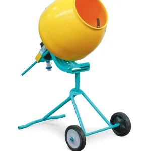 IMER Minuteman II 5 CF 110V Electric Portable Mixer with Poly Drum (1126632)