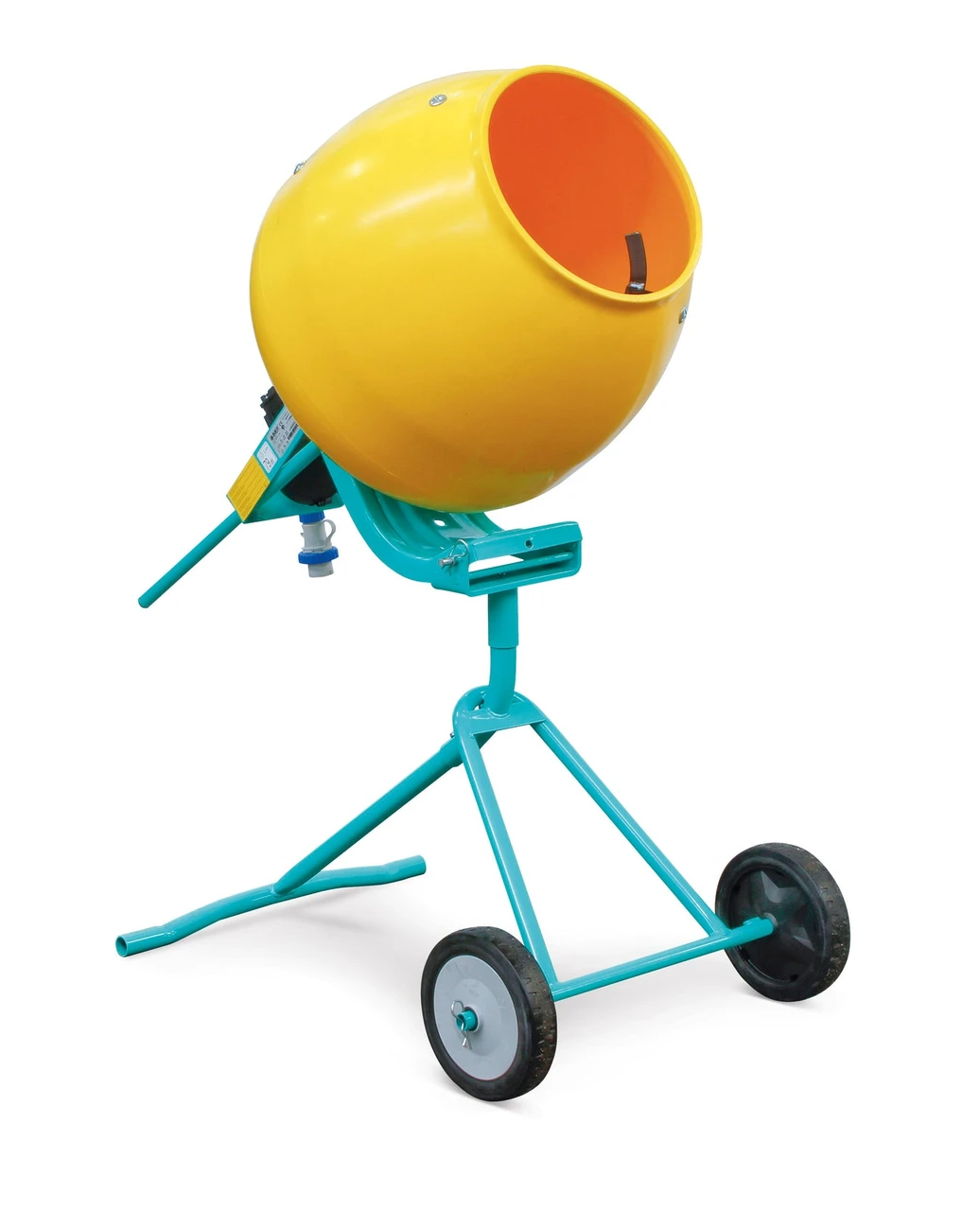 IMER Minuteman II 5 CF 110V Electric Portable Mixer with Poly Drum (1126632)