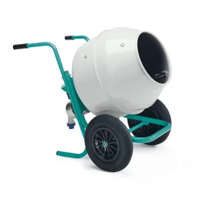 IMER Wheelman II Electric 5 CF Portable Steel Drum Mixer (1105422)