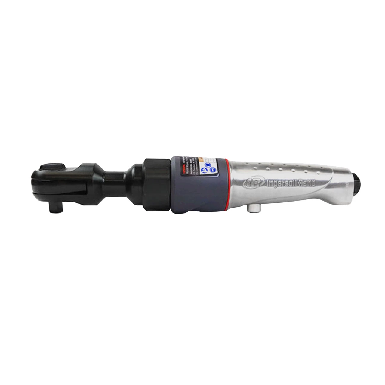 Ingersoll Rand 109XPA pneumatic ratchet with dark head and silver body