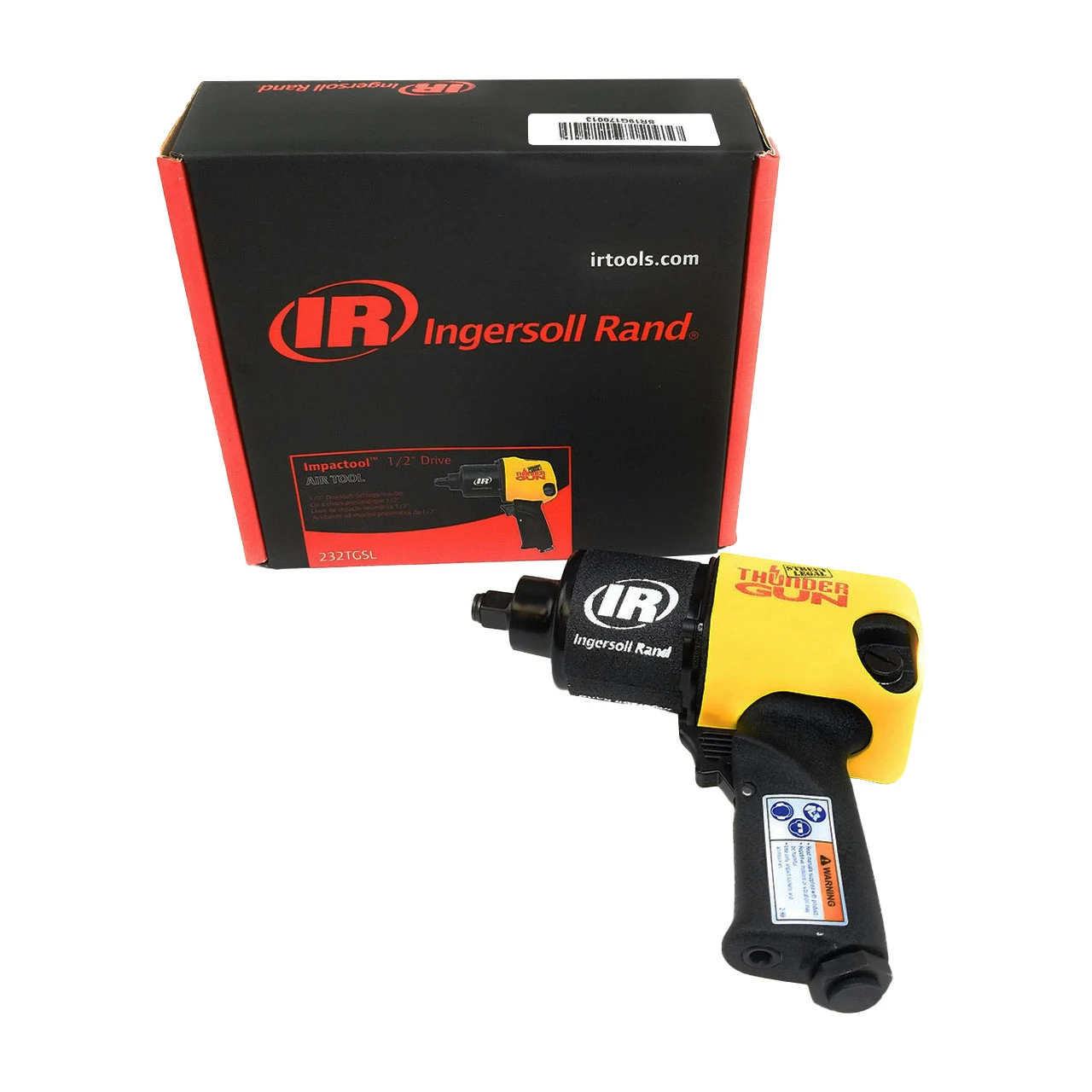 Ingersoll Rand Air Impact Wrench 1/2" Drive ThunderGun (232TGSL) — product image 2