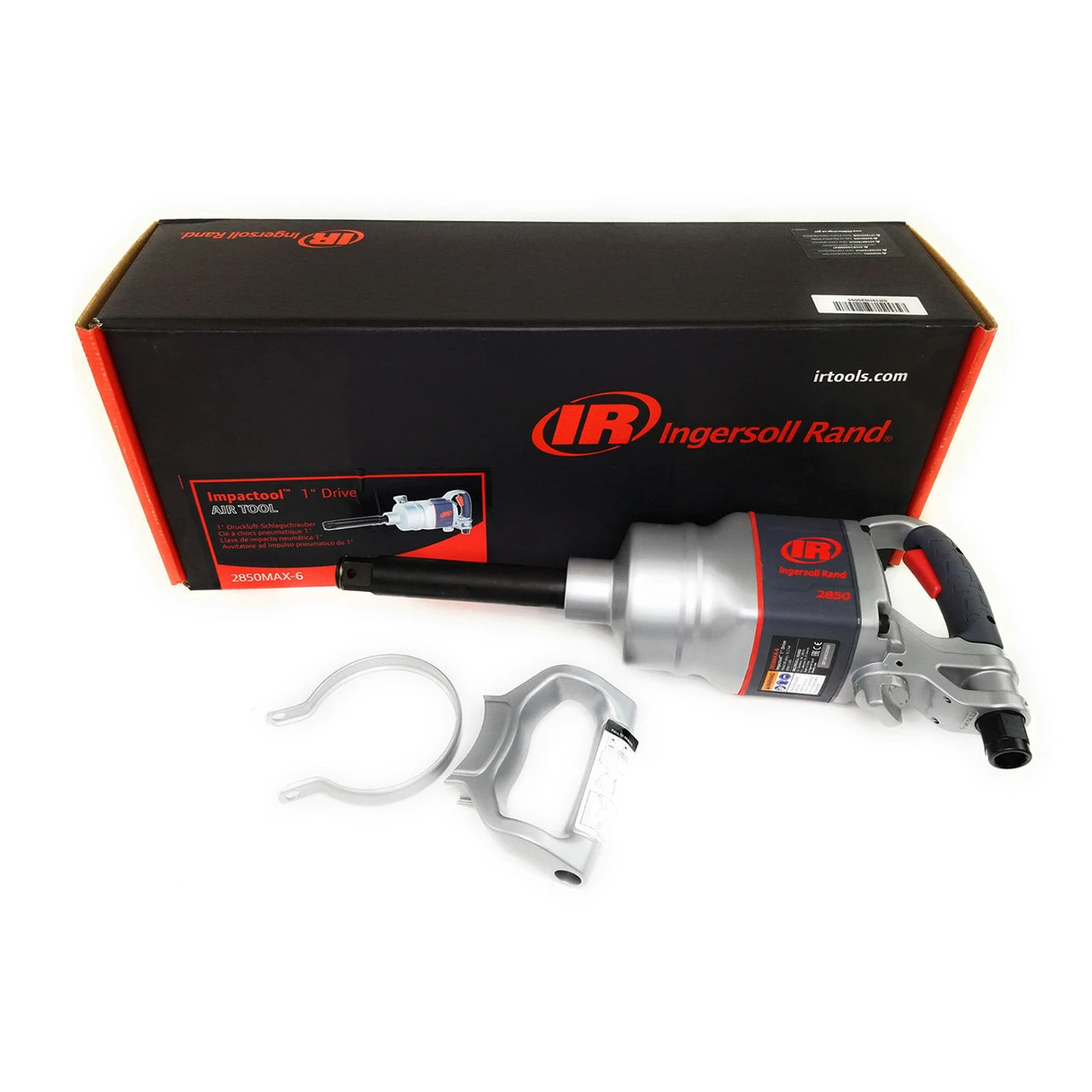 Ingersoll Rand 1in Drive D-Handle Air Impact Wrench with 6in Anvil (2850MAX-6) — product image 5