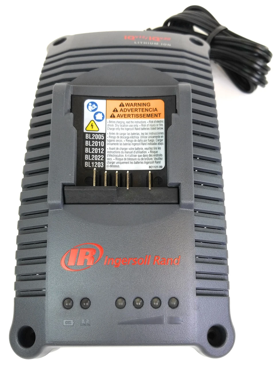 Ingersoll Rand 20V/12V Universal Power Tool Battery Charger (BC1121) — product image 2