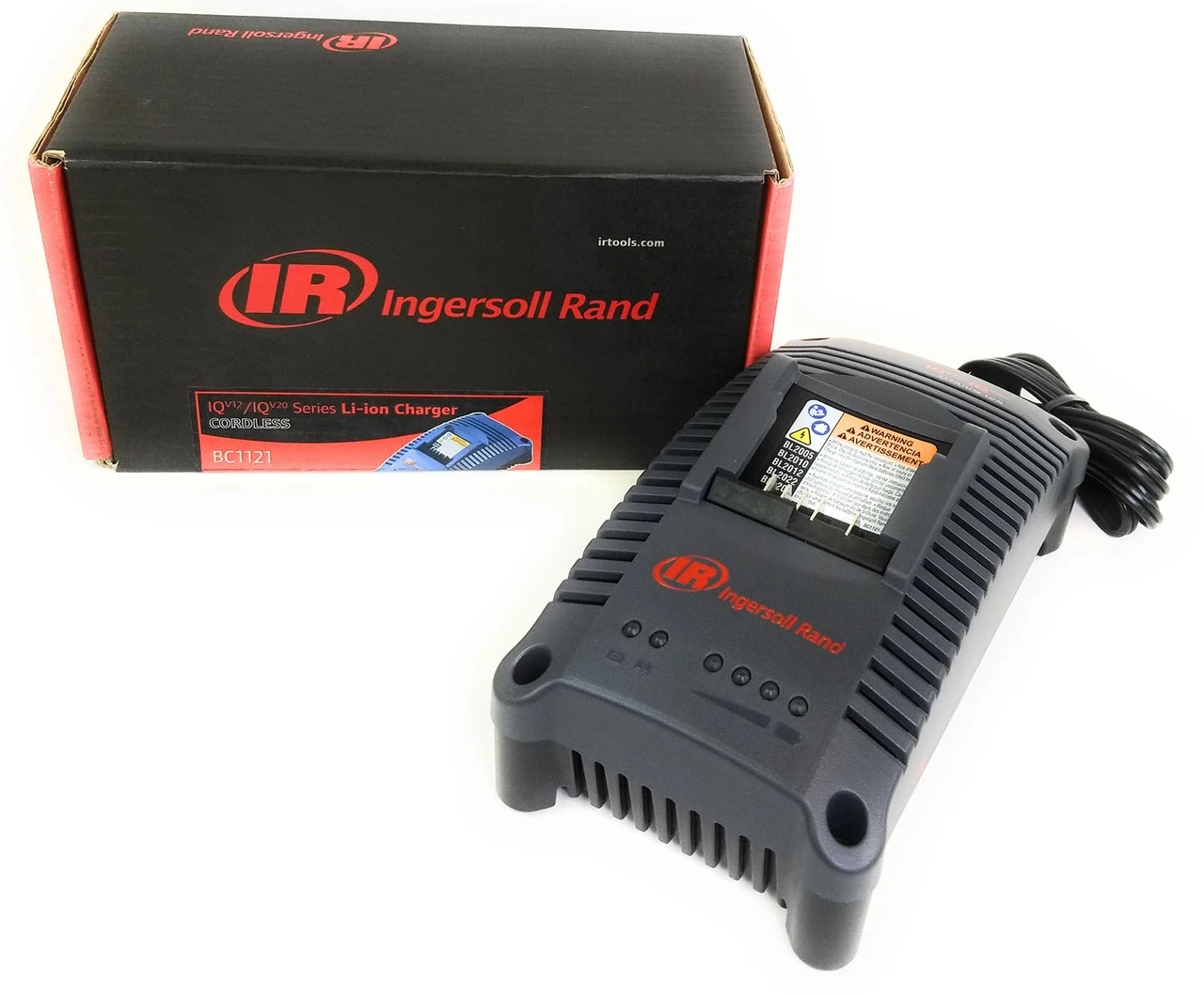Ingersoll Rand 20V/12V Universal Power Tool Battery Charger (BC1121) — product image 3
