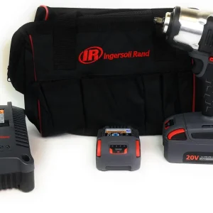 Ingersoll Rand IQV20 Series Impactool Kit 3/8" w/Charger & (2) Batteries (W5132-K22)