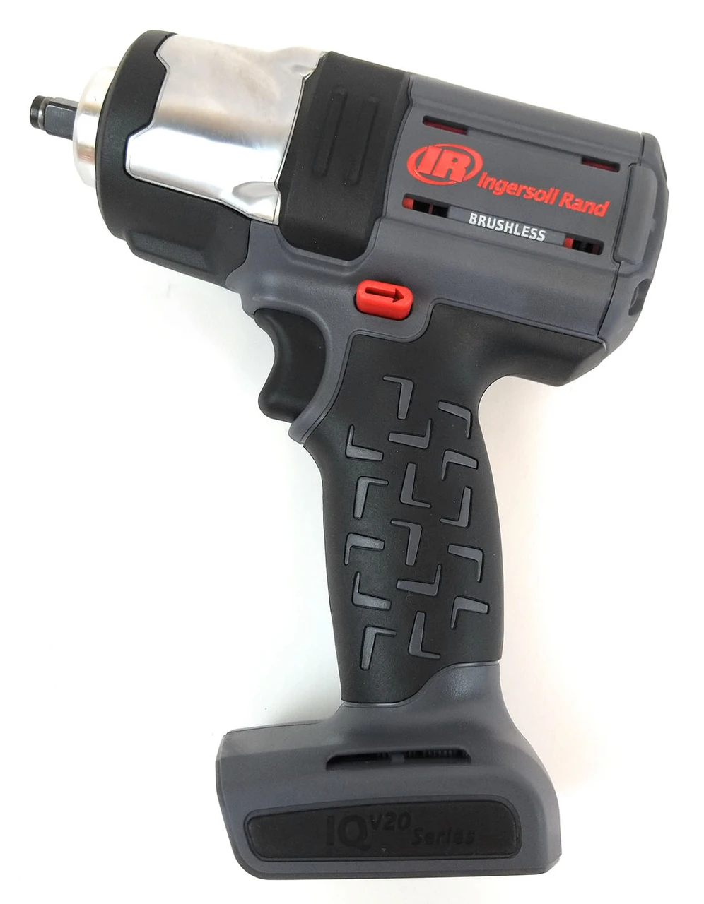 Ingersoll Rand W5133 gray IQV20 impact wrench with bare battery base
