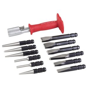 Interchangeable Punch & Chisel Set