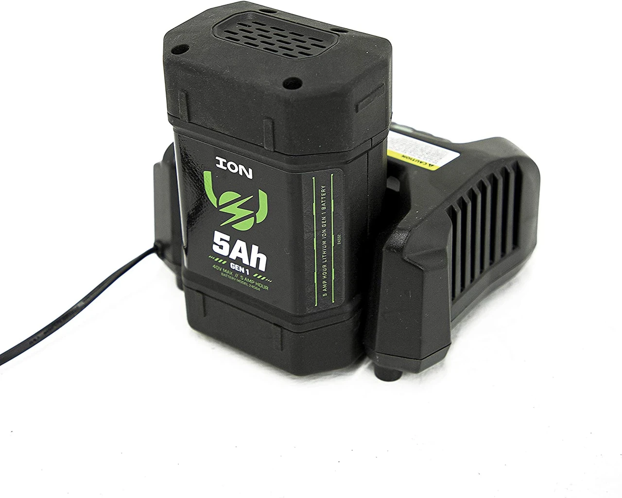 ION 24510 XC5 40V 5Ah Lithium Battery Kit, Black/Green — product image 3