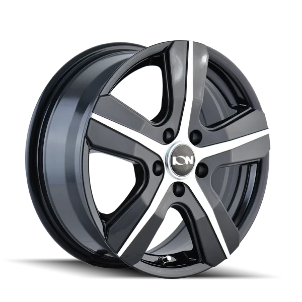 Ion Alloy 101 Gloss Machined Wheel (101-6631B, 101-6631S)
