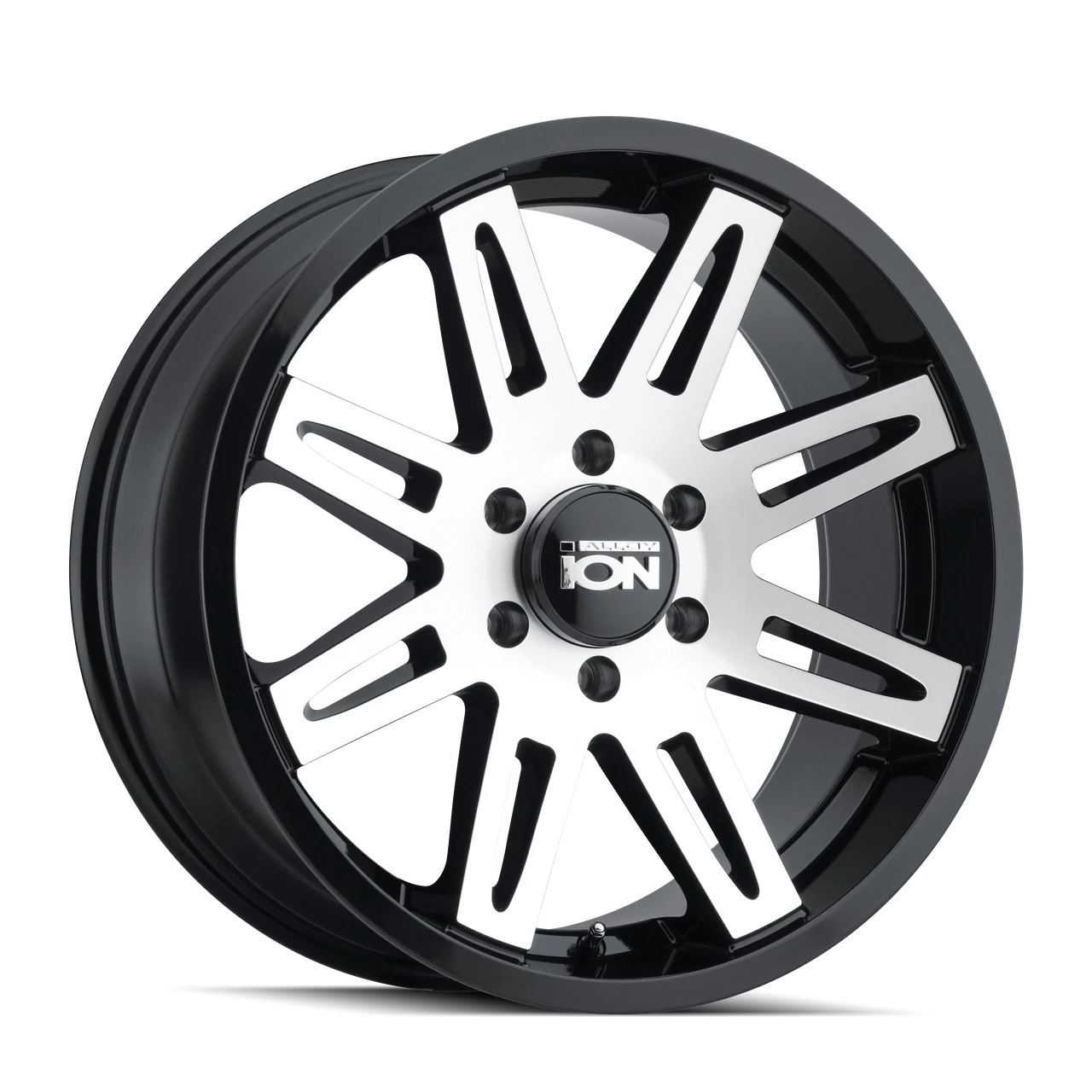 Ion Alloy 142 Satin Black Machined Wheels