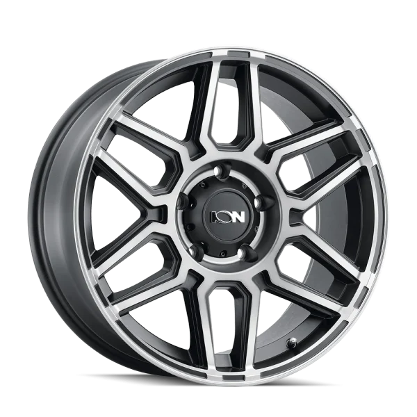 Ion Alloy 146 Matte Black with Machined Dark Tint Wheel