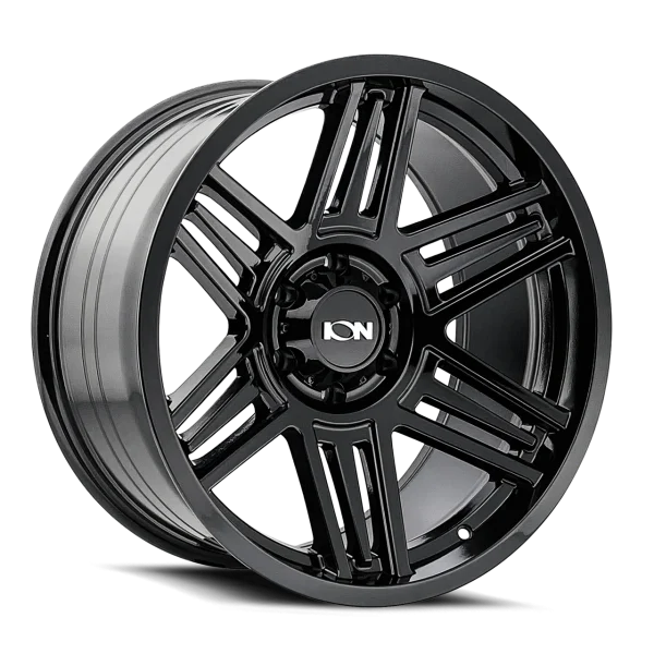Ion Alloy 147 Gloss Black Wheels