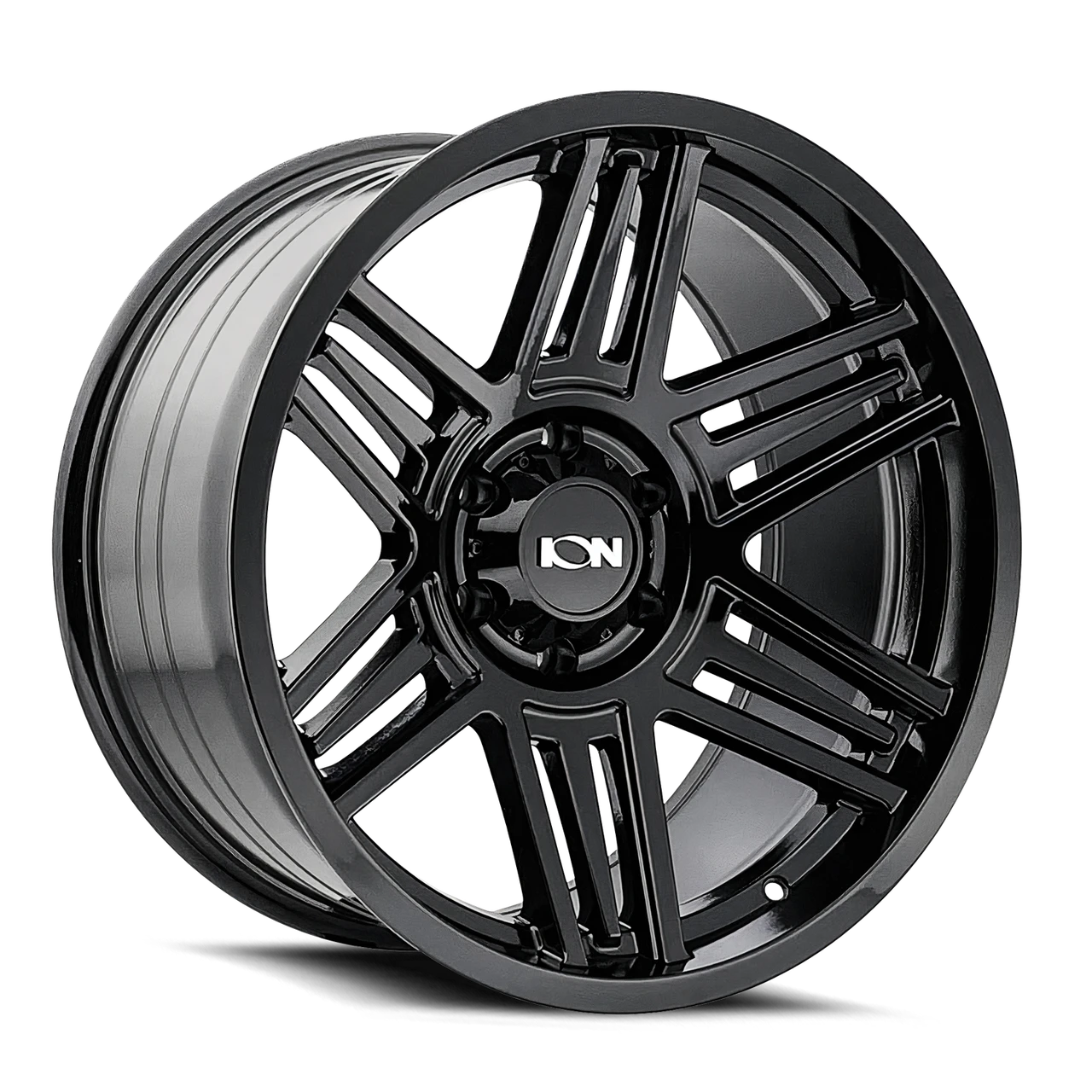 Ion Alloy 147 Gloss Black Wheels