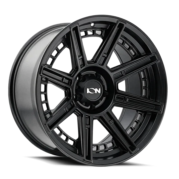 Ion Alloy 149 Matte Black Wheels