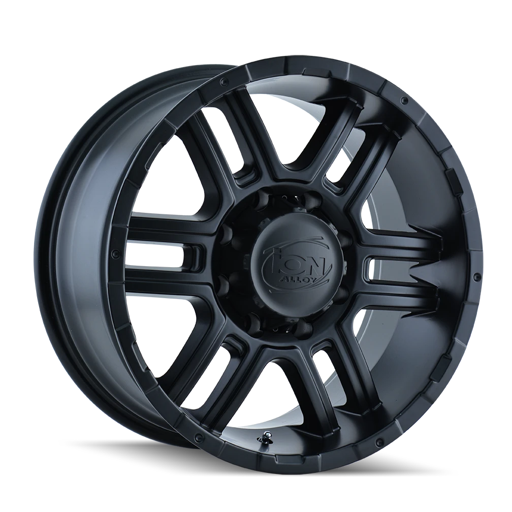 Ion Alloy 179 Matte Black Wheels