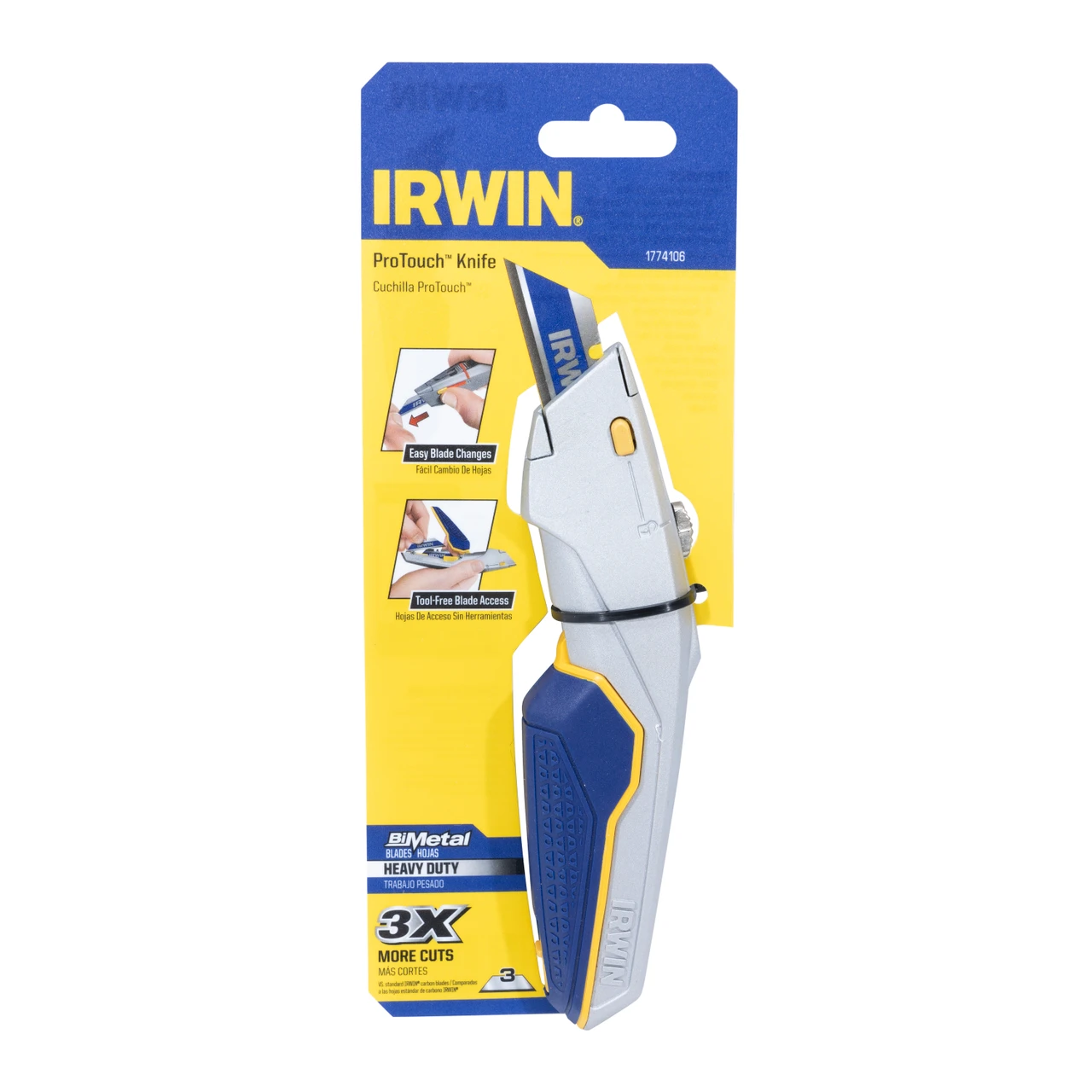 Irwin ProTouch Retractable Utility Knife (1774106)