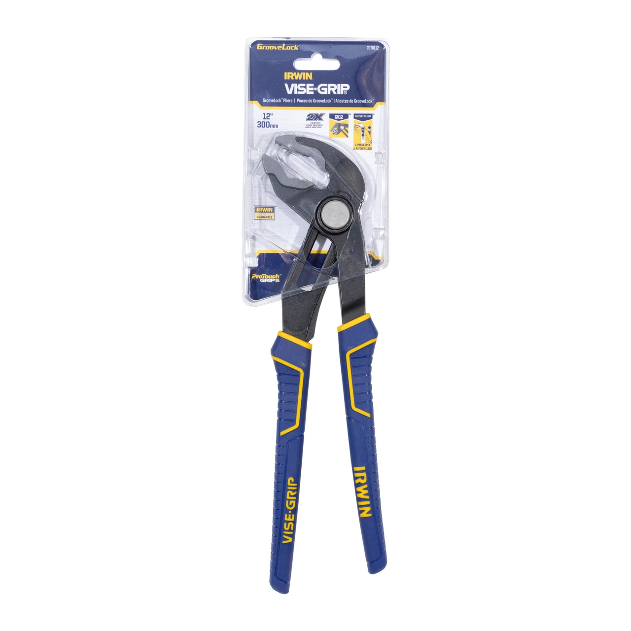 Irwin Vise-Grip 12" GrooveLock Pliers (2078112) — product image 2