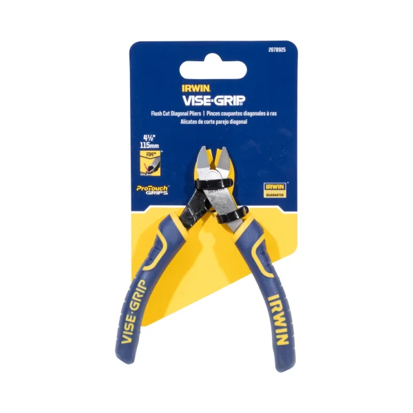 Irwin Vise-Grip 4-1/2" Flush Diagonal Pliers w/ Spring (2078925)