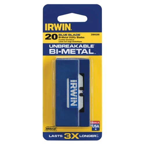 Irwin 20-Pack Bi-Metal Utility Blades w/Dispenser (2084200)