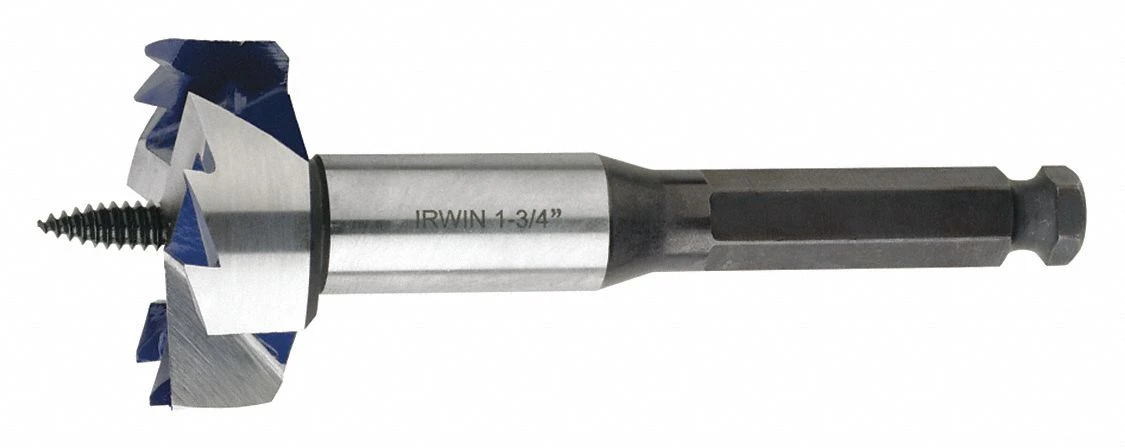 Irwin 1-3/4" 3-Cutter Self Feed Drill Bit (3046009) — product image 2