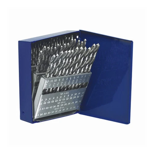 Irwin 60-Piece #1 - #60 118° Point Bright Straight Shank Set (80181)