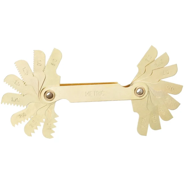Irwin .35 - 3TPI 16-Leaves Metric Screw Pitch Gauge (11016ZR)