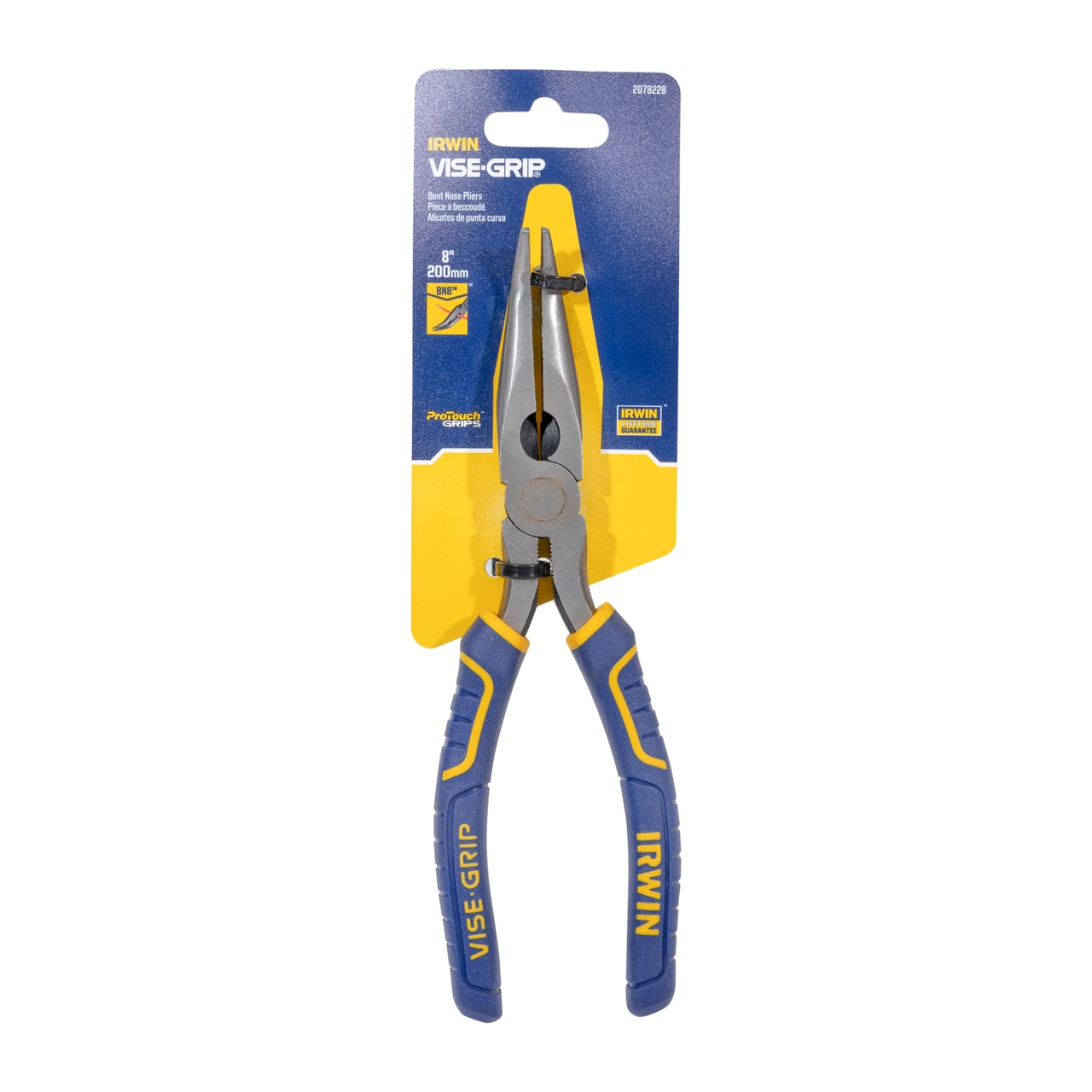 Irwin Vise-Grip 8" Bent Long Nose Pliers (2078228) — product image 2