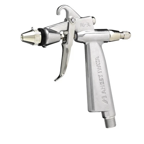 Iwata RG3L-3 1.0mm Round Pattern Spray Gun w/PC61 130ml SST Cup (2866) — product image 2