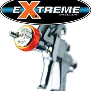 Iwata LPH400 LVX HVLP Compliant 1.3mm Spray Gun w/1000ml Cup (5663)