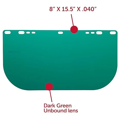 Jackson Safety F20 Unbound Polycarbonate Faceshield (29100) — product image 3